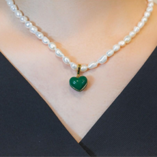 펜던트담수진주목걸이