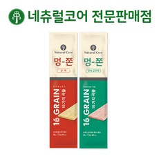 네츄럴코어 멍쫀, 2가지맛 혼합 20g x 18개, 1세트, 20g - 강아지간식