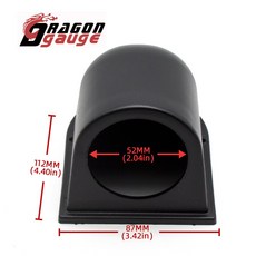 「DRAGON 」 52mm 타코미터 전압계 부스트 진공 공기-연료 비율 수온 오일 온도 프레스 EGT 게이지 기능 포, 06 Gauge Cup 1