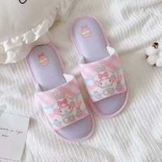 캐릭터 여성 거실 실내 산리오 슬리퍼 실내화