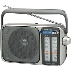 파나소닉 RF2400 AMFM ACDC 휴대용 라디오, 1개