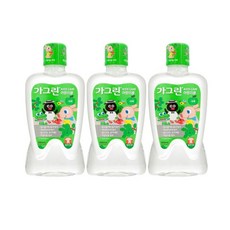 동아제약 가그린 어린이용 사과 380ml x 3개 양치 가글 충치