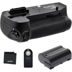 배터리 그립 번들 FNikon D7100 D7200 MBD15 교체 ENEL15CENEL15 확장 UltraPro 액세서리 포함, 1개