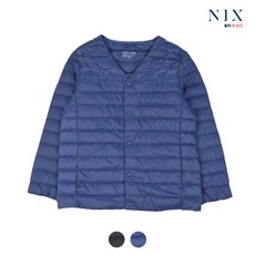 닉스키즈 닉스키즈 남아 브이넥 경량 구스다운 점퍼_FKNWCUE801P