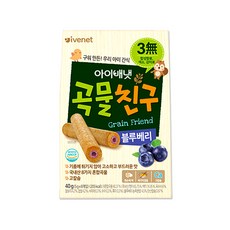 아이배냇 곡물친구 블루베리 40g, 1개, 1개