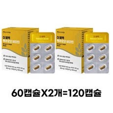 안국약품 더 블랙 맥주효모 비오틴 60...