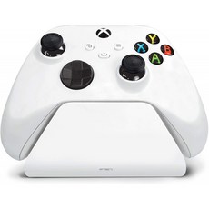 컨트롤러 기어 로봇 흰색 - 1200Mah 충전식 배터리 충전 도크 Xbox Series X S 및 Xbox One - Xbox Series X: 비디오 게임용, 1, 단일옵션