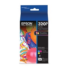 Epson T320P PictureMate ColorCartridge & Print Pack Ink null, NA, Black