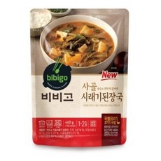 비비고 사골시래기된장국 460G, 5개