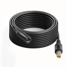 솔라패널 30피트 재커리 연장 케이블 14AWG 8mm 태양광 패널 DC 전원 플러그 장착 솔라사가 60W/100W 패널에 휴대용 발전소 익스플로러 1000/500/300/240/