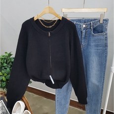 골지니트가디건