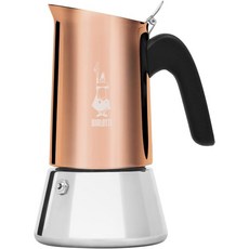 Bialetti 비알레띠 비너스 인덕션 모카포트 4컵 (170ml) 브론즈, 1개