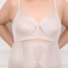 [오노마] ONM (쏘로사떼)노와이어 메쉬 빅사이즈 3단 B컵브라