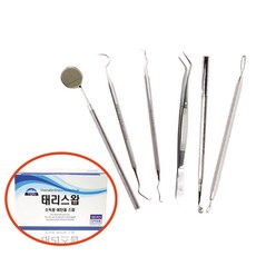 여드름압출기 2종+치석제거기 4종+태리 알콜솜100매, 단품