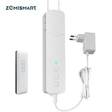 Zemismart 스마트 라이프 WiFi 모터 구동식 블라인드 드라이버 롤러 쉐이드 Tuya APP 타이머 알렉사 구글 어시스턴트 음성 컨트롤 자동 커튼 컨트롤 시스템, 03 with AU Plug