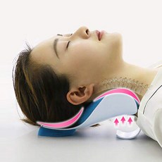 목 이완기 등 굽음 견인기 쿠션 굽은 어깨 결림 서포터 넥힐링 양방향 당기미