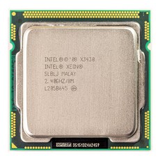 중고 CPU Intel Xeon X3430 제온 X3430 프로세서
