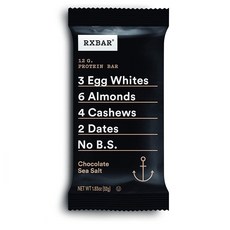 RXBAR Chocolate Sea Salt Protein Bar 피엑스바 초콜릿 씨 솔트 프로틴바 52g 12개
