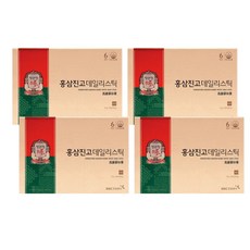 정관장 홍삼진고 데일리스틱 10g x 20포, 200g, 4개