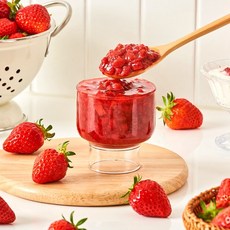 논산 딸기 82% 수제 딸기청 1kg