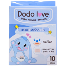 DODO LOVE Baby Wound Dressing 두두 러브 방수 배꼽 패치 10매입 1봉, 1개, 10개입 - 도도밴드