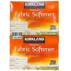 커클랜드시그네쳐종이형섬유유연제250매