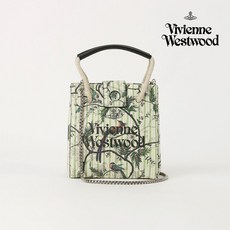 [공식] 비비안웨스트우드 크로스백 SLOANE MINI GREEN STRIPE
