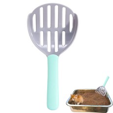 두 가지 색상 고양이 쓰레기 특종 Pooper Scoopers 애완 동물 쓰레기 모래 삽 애완 동물 유물 개 삽 애완 동물 Cleanning 도구 고양이 액세서리, 녹색