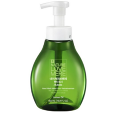 네이쳐러브메레 유아 핸드워시 거품용기, Bubble(레몬), 500ml, 3개