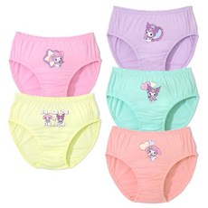 (백화점 정품) [레노마 이너웨어]산리오 여아 러블리 삼각5매 0D30W60361 975542