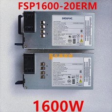 FSP CRPS 80 플러스 플래티넘 1600W 전원 공급 장치 FSP1600-20ERM 정품 PSU 신제품, 한개옵션0