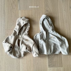 베베홀릭 무지개후드집업 [6M-18M] 돌아기 여아 남아 후드집업 자켓