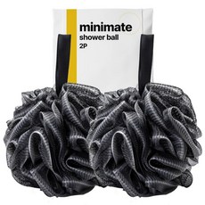 미니메이트 거품 풍성 빅 샤워볼 저자극 자이언트 대왕샤워볼, 1개, 2개입, 그라데이션 1개, 2p, 그라데이션