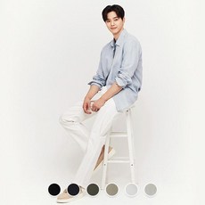 지오다노면바지
