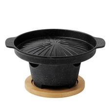 캠핑 혼밥 1인 미니 화로 불판 냄비 단품 구우리 단품) 샤브냄비, 구우리 단품)_샤브냄비
