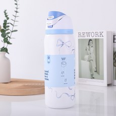 Owala 오왈라 텀블러 컵 물병 용기 보온병 스테인레스 32oz/945ml, 블루사벨트, 32oz