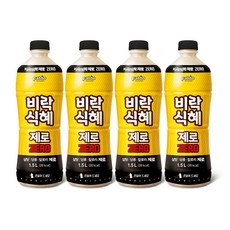 제로 식혜 당류제로, 4개, 1.5L