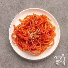 도시곳간 당일주문생산 저염 저당 볶음 반찬고추장진미채볶음 80g, 단품