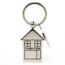 USB 키링 1테라 2테라 스테인리스 집모양 FLASH DISK, 1TB, 1개