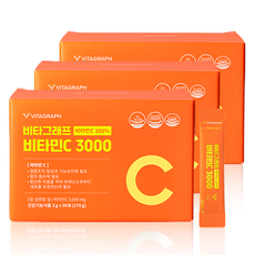 비타그래프 논지엠오 비타민C 3000, 270g, 3개 270g, 3개