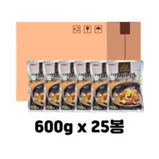 계룡 갈비탕 1박스(600gx25봉), 25개, 600g