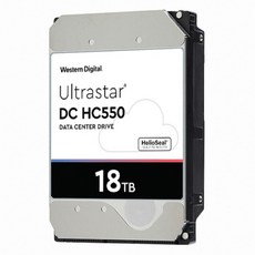 [Western Digital] Ultrastar HDD 18TB DC HC550 WUH721818ALE6L4 (SATA3/ 7200rpm/ 256MB/ PMR/ 5년) - wuh721818ale6l4