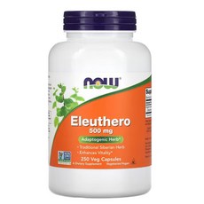 나우푸드 엘루테로 가시오가피 500mg 아답토젠 식물성 250 베지 캡슐, 상품선택, 1개, 250정
