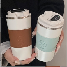 텀블러, 화이트브라운, 1개, 510ml
