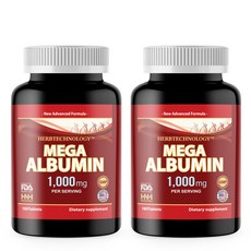 HNHusa 메가 알부민 1000mg 타블렛, 2개, 180정