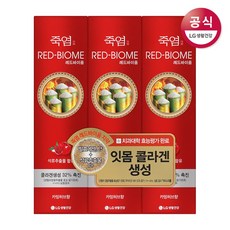 죽염 레드바이옴 치약 카밍허브 100g x 3개