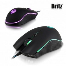 가격비교 가성비게이밍 마우스 BRITZ (GM305) YS20AU16, 단일색상, 단일옵션