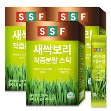 순수식품 새싹보리 착즙분말 스틱, 1g, 300개