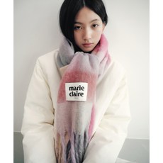 MARIE CLAIRE 미니 코튼캔디 체크 머플러MAEDSC04MPK 136762