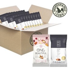 [산과들에]한줌견과 순수가온 50봉 + 원데이뷰티풀 50봉 총100봉, [블랙미숫스틱5봉]순수가온50봉+원뷰50봉